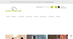 Desktop Screenshot of dk.gloriamundicare.com